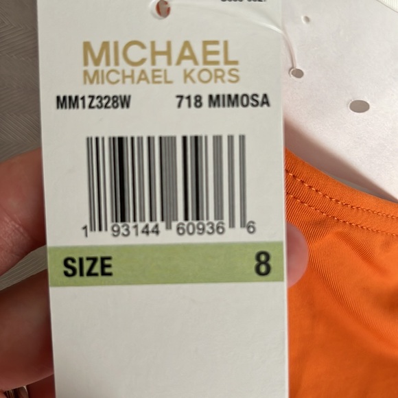 Orange Michael Kors one piece NWT - Picture 3 of 3